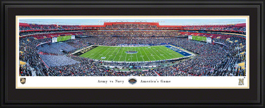 Army vs Navy America's Game - Deluxe Frame with Double Mat