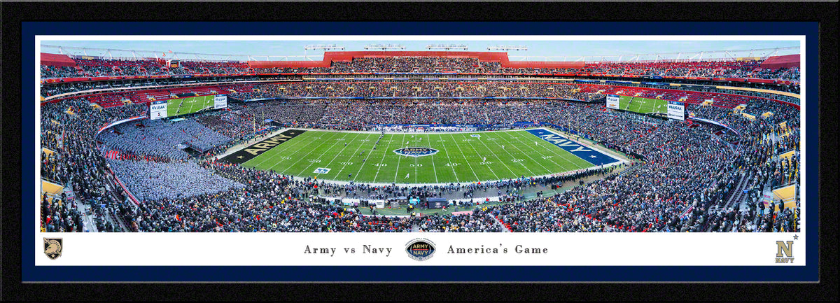 Navy Midshipmen - Army vs Navy America's Game - Select Frame with Single Mat