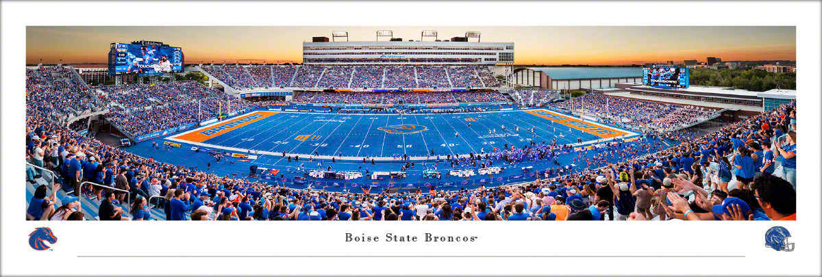 Boise State Broncos - Albertsons Stadium - Unframed Poster