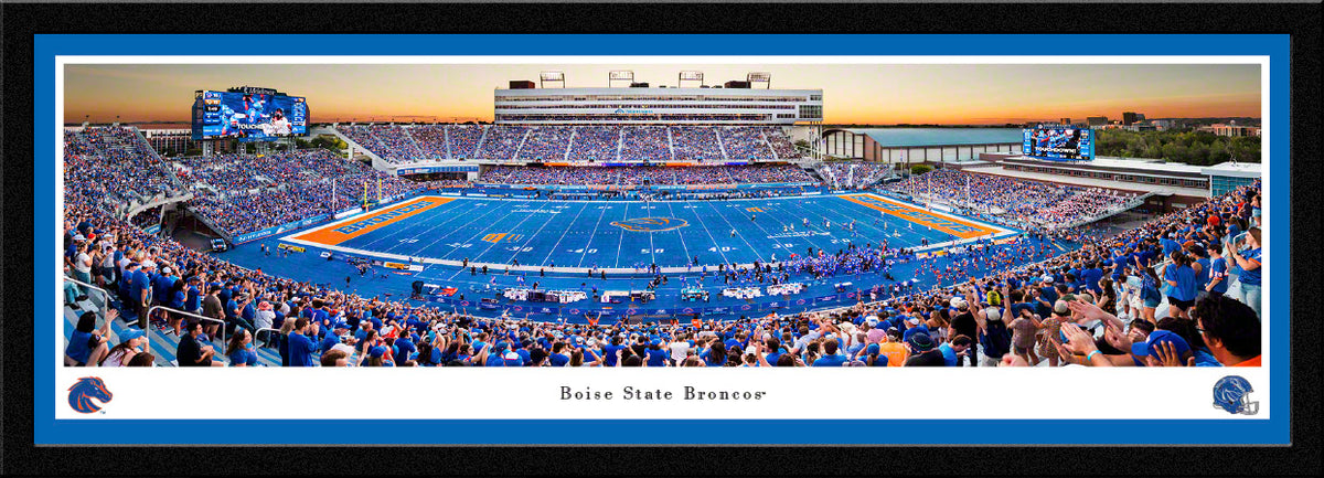 Boise State Broncos - Albertsons Stadium - Select Frame with Single Mat