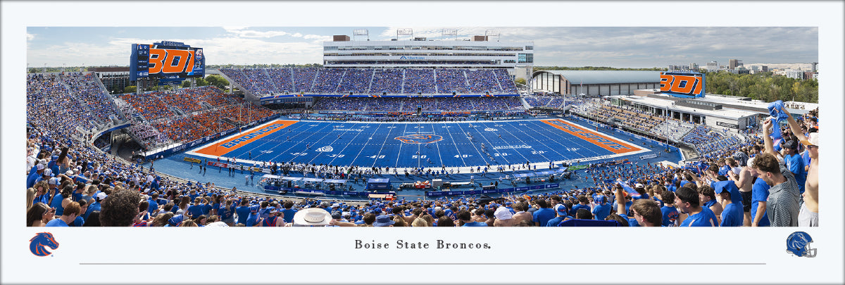 Boise State Broncos - Albertsons Stadium - Unframed Poster