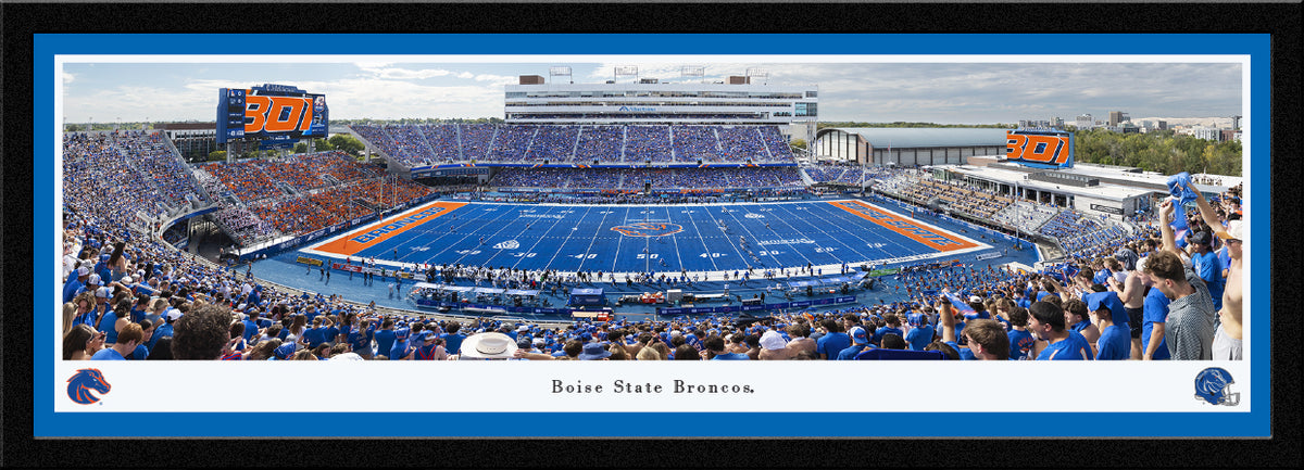 Boise State Broncos - Albertsons Stadium - Select Frame with Single Mat