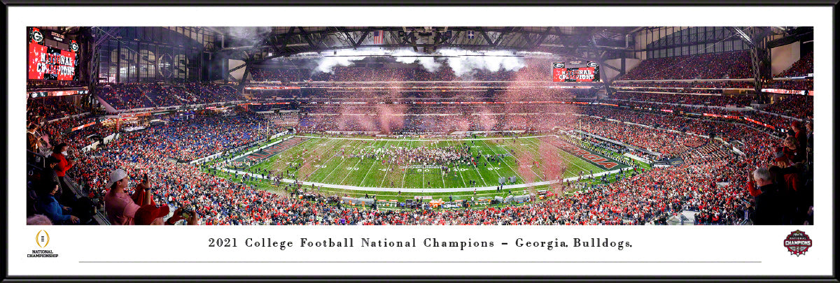 Georgia Bulldogs - 2022 CFP National Championship Celebration - Standard Frame