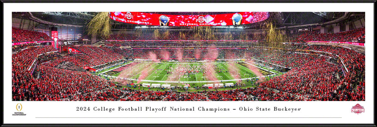 Ohio State Buckeyes - 2025 CFP National Championship Celebration - Standard Frame