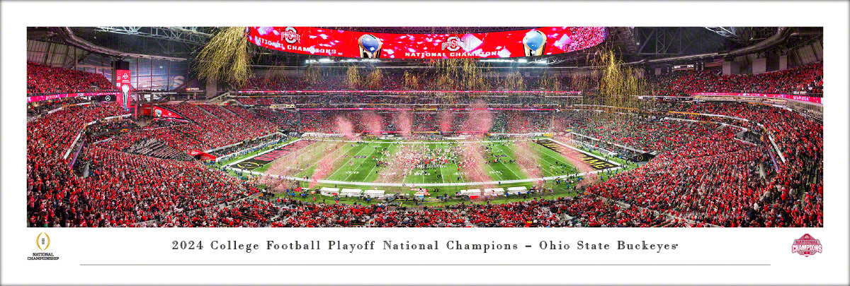Ohio State Buckeyes - 2025 CFP National Championship Celebration - Unframed Poster