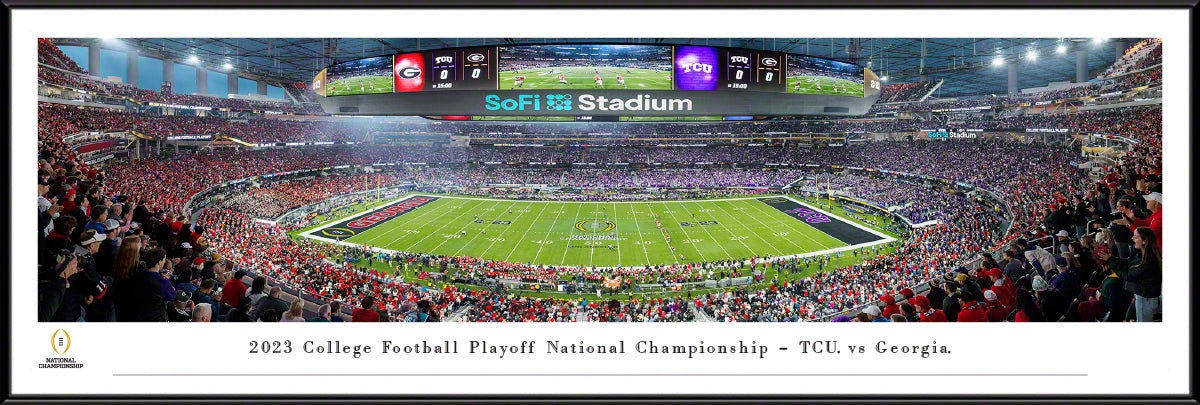Georgia Bulldogs - 2023 CFP National Championship Kickoff - Standard Frame