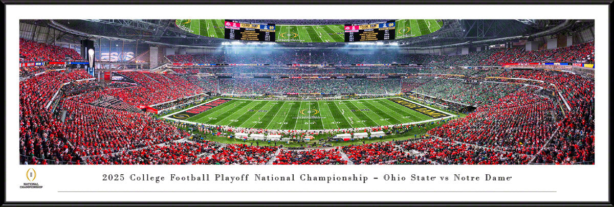 Ohio State Buckeyes - 2025 CFP National Championship Kickoff - Standard Frame