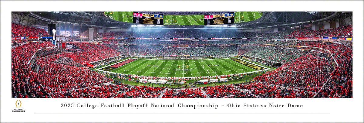 Ohio State Buckeyes - 2025 CFP National Championship Kickoff - Unframed Poster