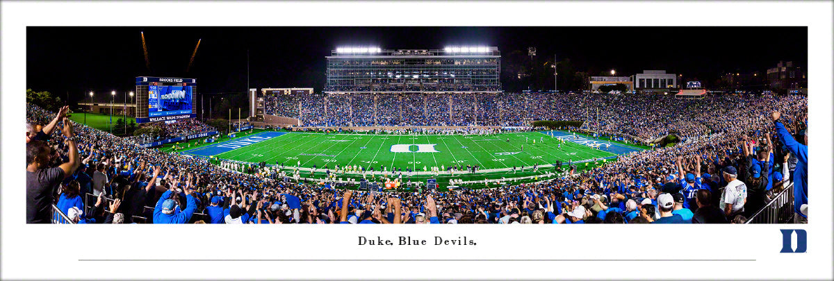 Duke Blue Devils - Wallace Wade Stadium - Unframed Poster