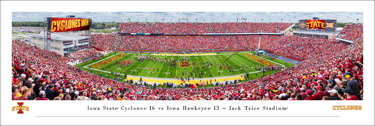 Iowa State Cyclones - Jack Trice Stadium - Unframed Poster