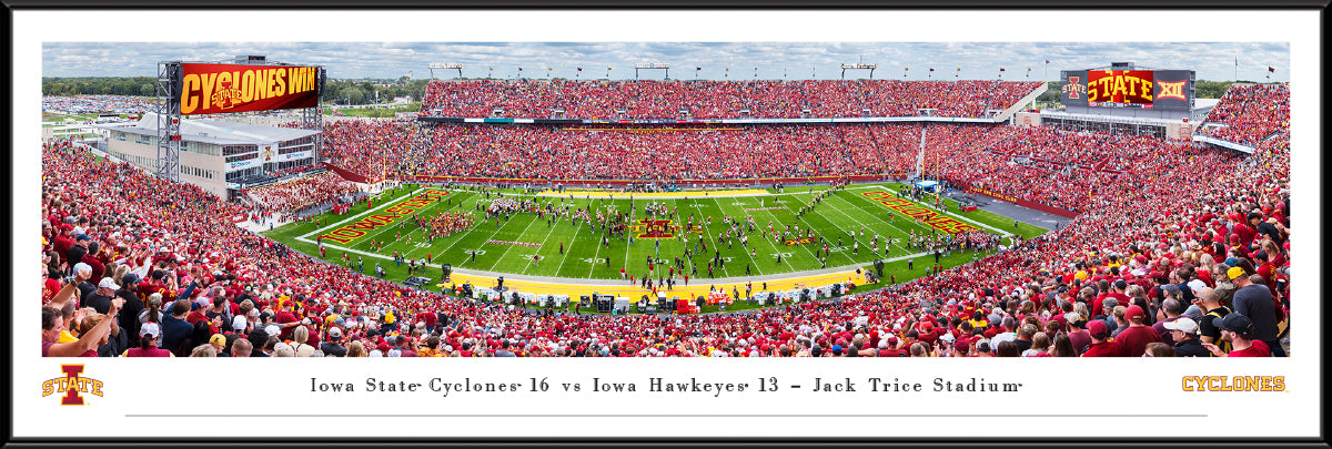 Iowa State Cyclones - Jack Trice Stadium - Standard Frame