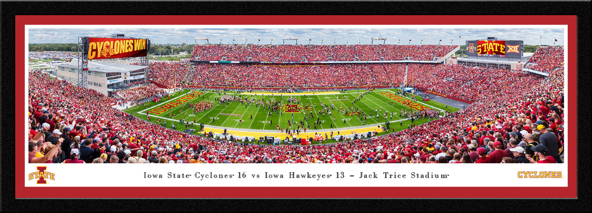 Iowa State Cyclones - Jack Trice Stadium - Select Frame with Single Mat