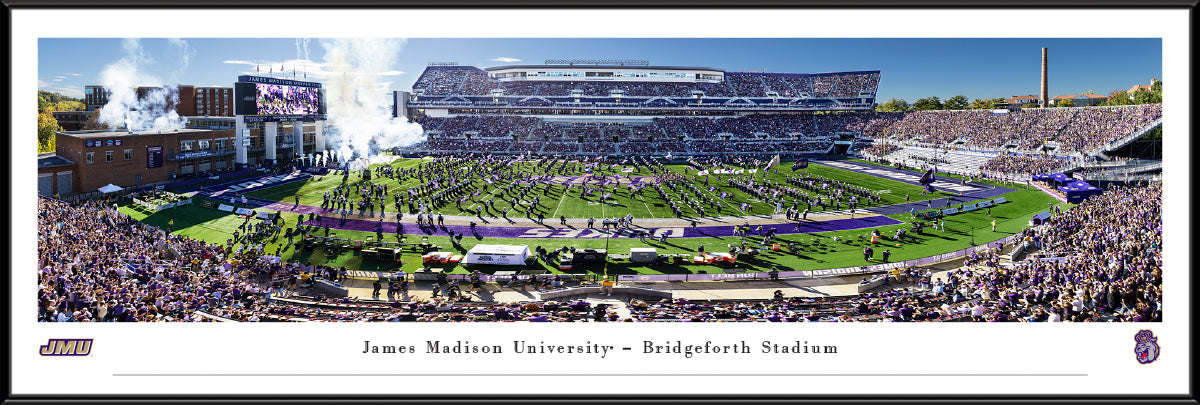 JMU Dukes - Bridgeforth Stadium - Standard Frame