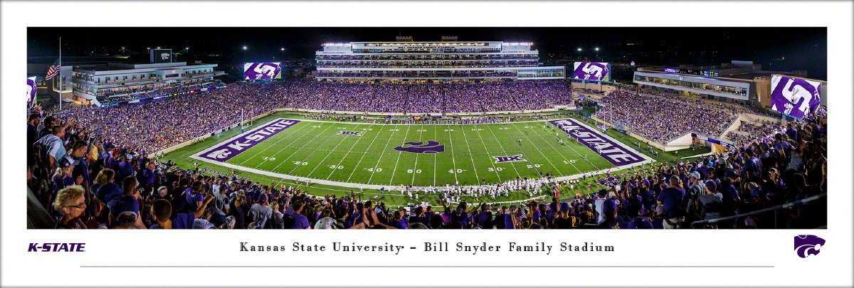Kansas State Wildcats - Bill Snyder Family Stadium - Unframed Poster