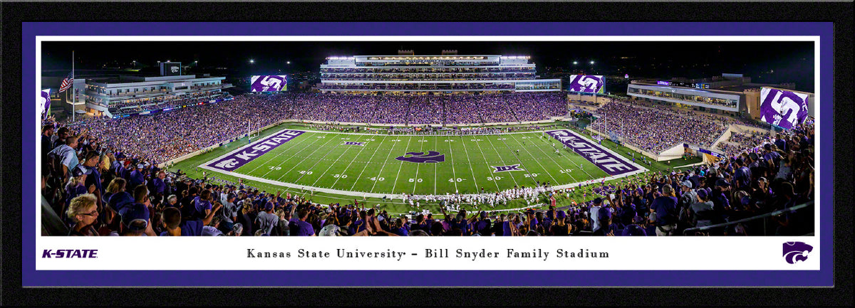 Kansas State Wildcats - Bill Snyder Family Stadium - Select Frame with Single Mat
