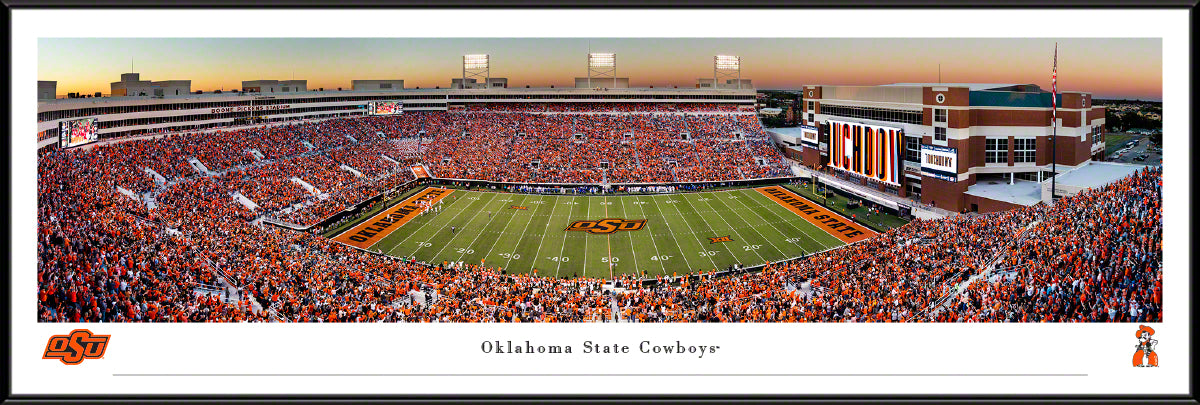 Oklahoma State Cowboys - Boone Pickens Stadium - Standard Frame