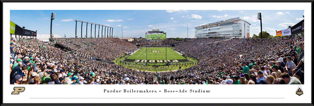 Purdue Boilermakers - Ross-Ade Stadium Endzone - Standard Frame