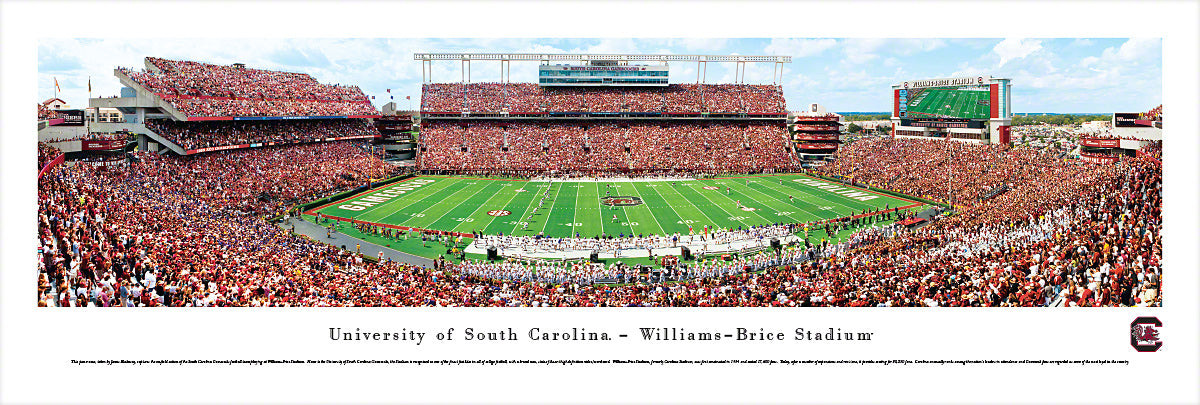 South Carolina Gamecocks - Williams-Brice Stadium - Unframed Poster