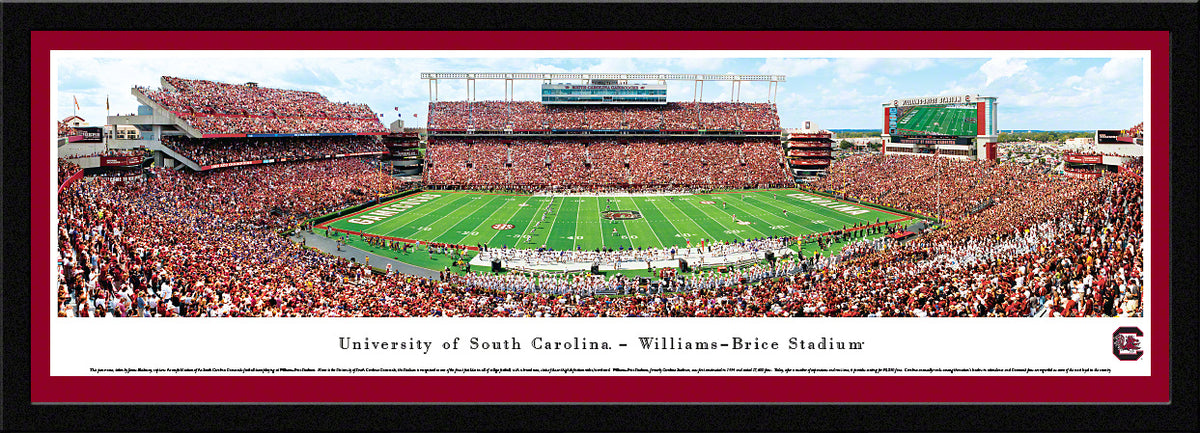 South Carolina Gamecocks - Williams-Brice Stadium - Select Frame with Single Mat
