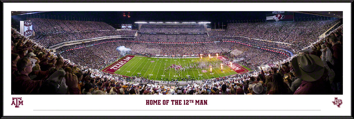 Texas A&M University - Kyle Field - Home of the 12th Man - Standard Frame