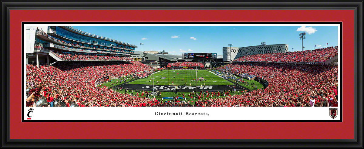 Cincinnati Bearcats - Nippert Stadium - Deluxe Frame with Double Mat