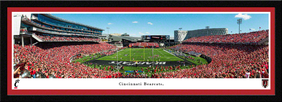 Cincinnati Bearcats - Nippert Stadium - Select Frame with Single Mat