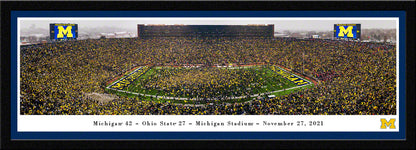 University of Michigan - The Game - Michigan Stadium - Select Frame with Single Mat