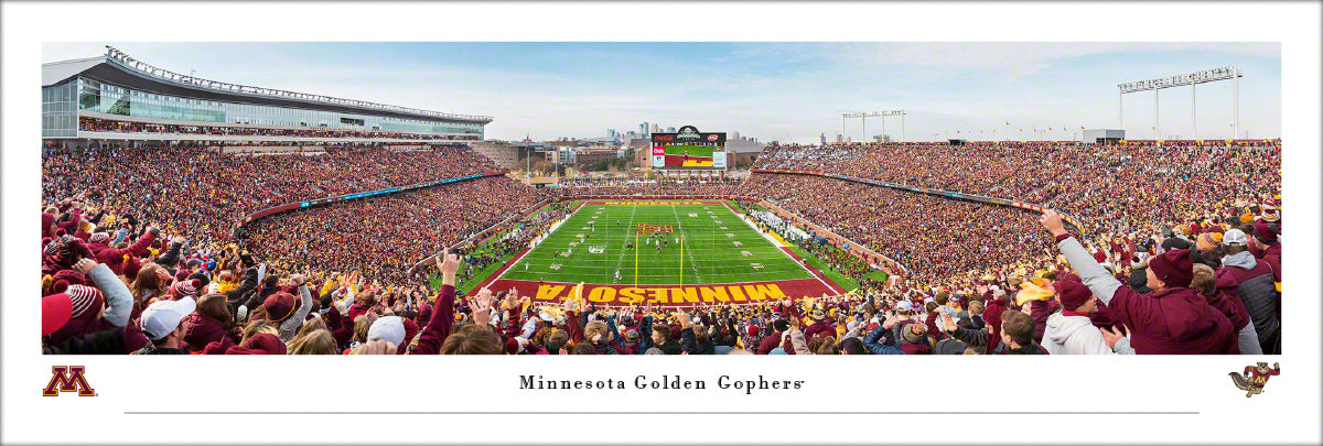 Minnesota Golden Gophers - Huntington Bank Stadium - Unframed Poster