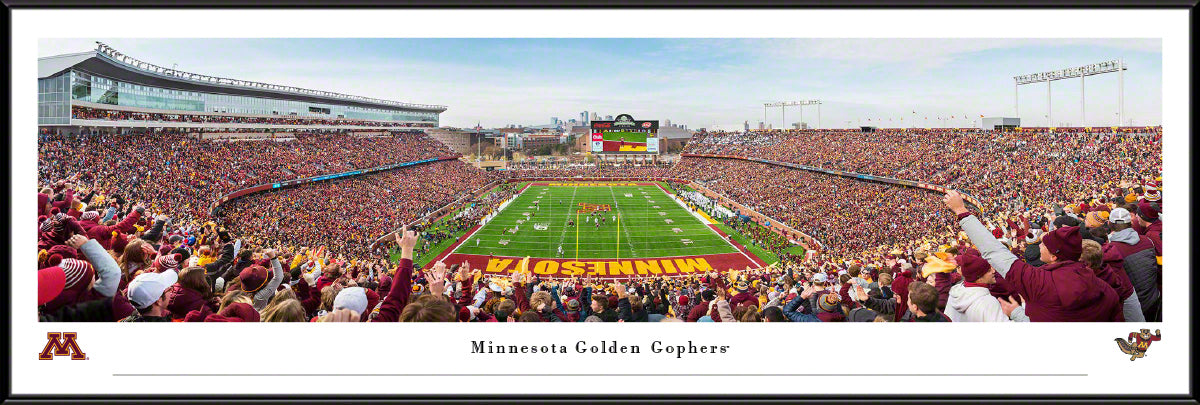 Minnesota Golden Gophers - Huntington Bank Stadium - Standard Frame