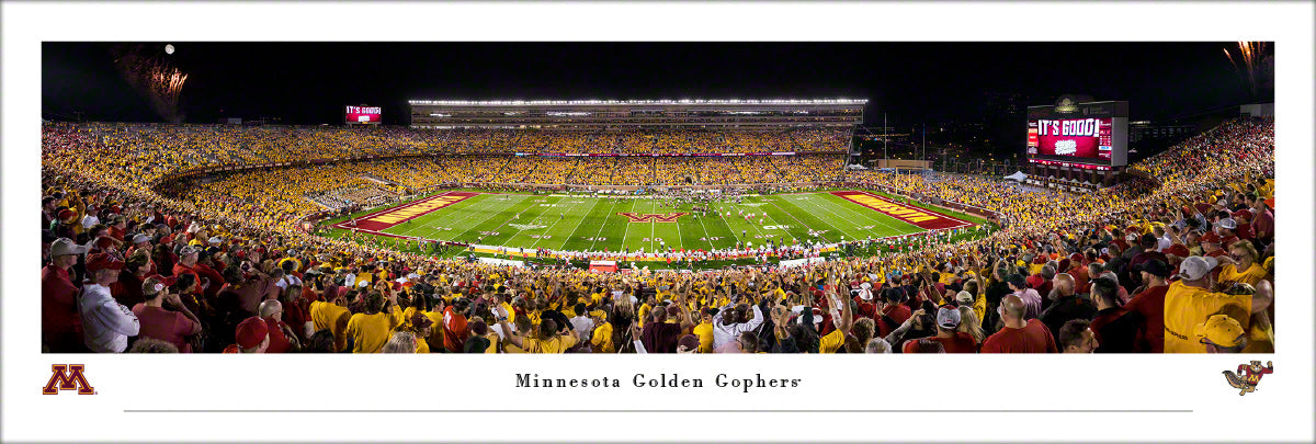 Minnesota Golden Gophers - Huntington Bank Stadium - Unframed Poster