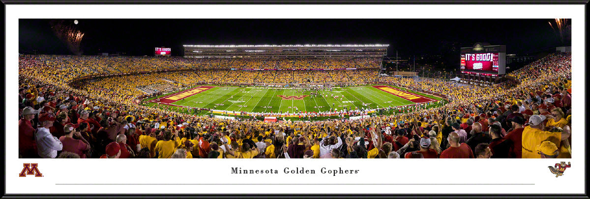 Minnesota Golden Gophers - Huntington Bank Stadium - Standard Frame
