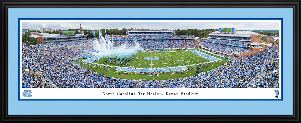 North Carolina Tar Heels - Kenan Stadium - Deluxe Frame with Double Mat
