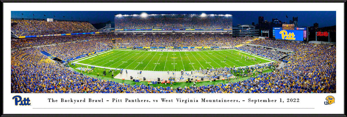 Pitt Panthers - Acrisure Stadium - The Backyard Brawl - Standard Frame