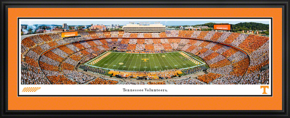 University of Tennessee - Neyland Stadium - Deluxe Frame with Double Mat