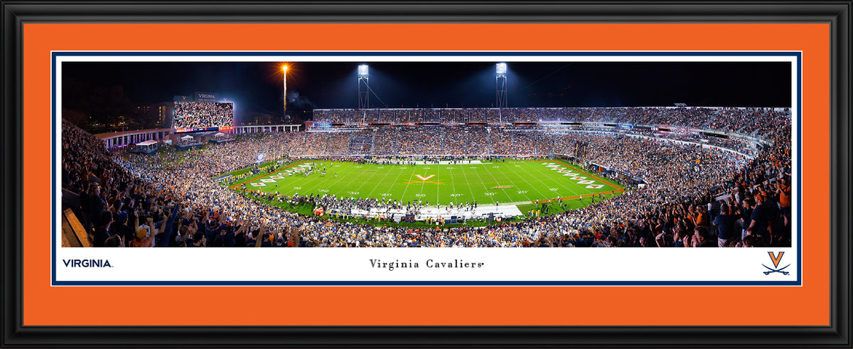 Virginia Cavaliers - Scott Stadium - Deluxe Frame with Double Mat