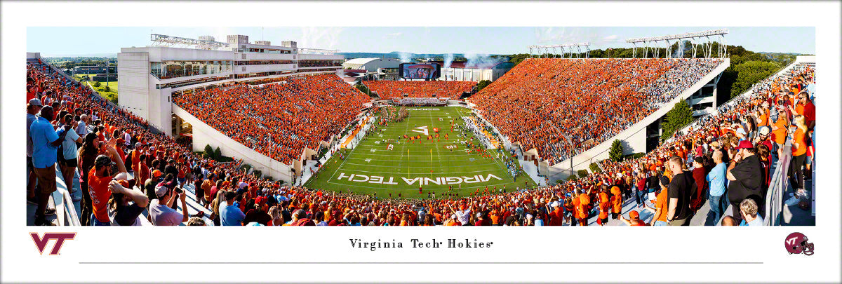 Virginia Tech Hokies - Lane Stadium Endzone - Unframed Poster