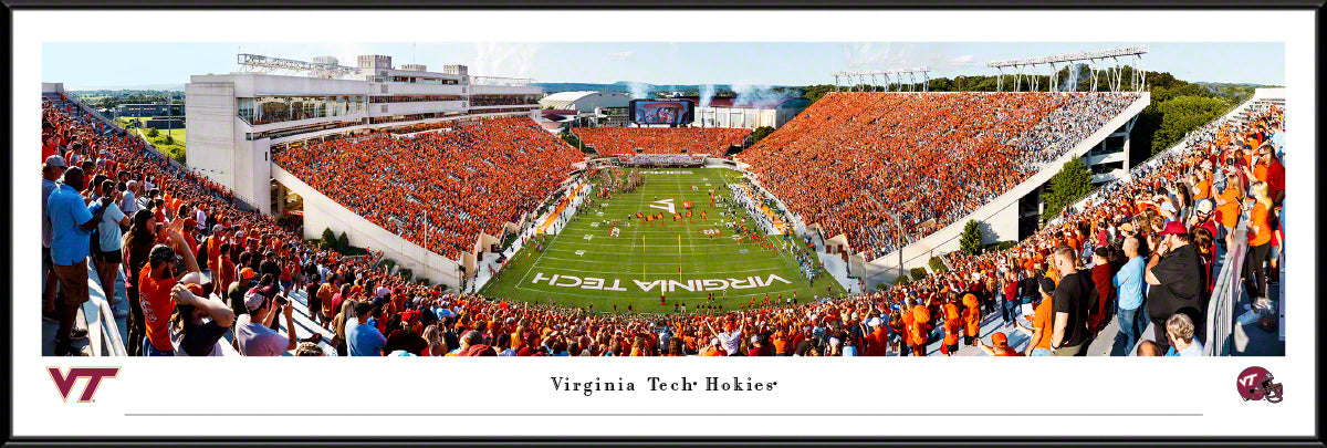 Virginia Tech Hokies - Lane Stadium Endzone - Standard Frame